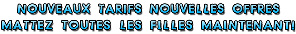 Nouveaux Tarifs