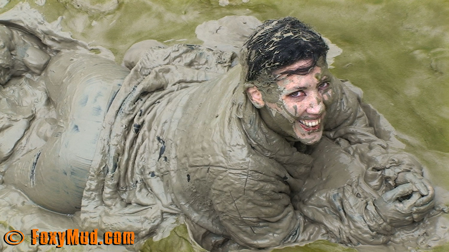 very muddy 