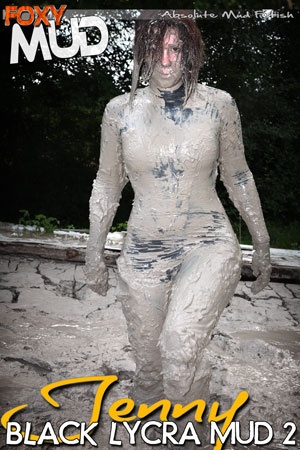 Jenny - Black Lycra Mud 2