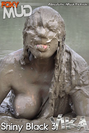 Vika - Shiny black mud 3