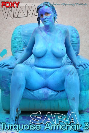 Sara - Turquoise Armchair 3