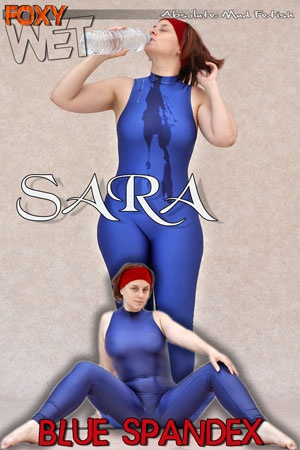 Sara - Blue Spandex