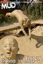 Diving in mud