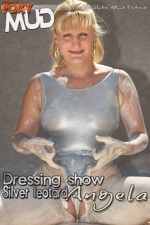 Dressing show - silver leotard